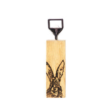 Load image into Gallery viewer, Hare Design Oak Bottle Opener Made in Scotland
