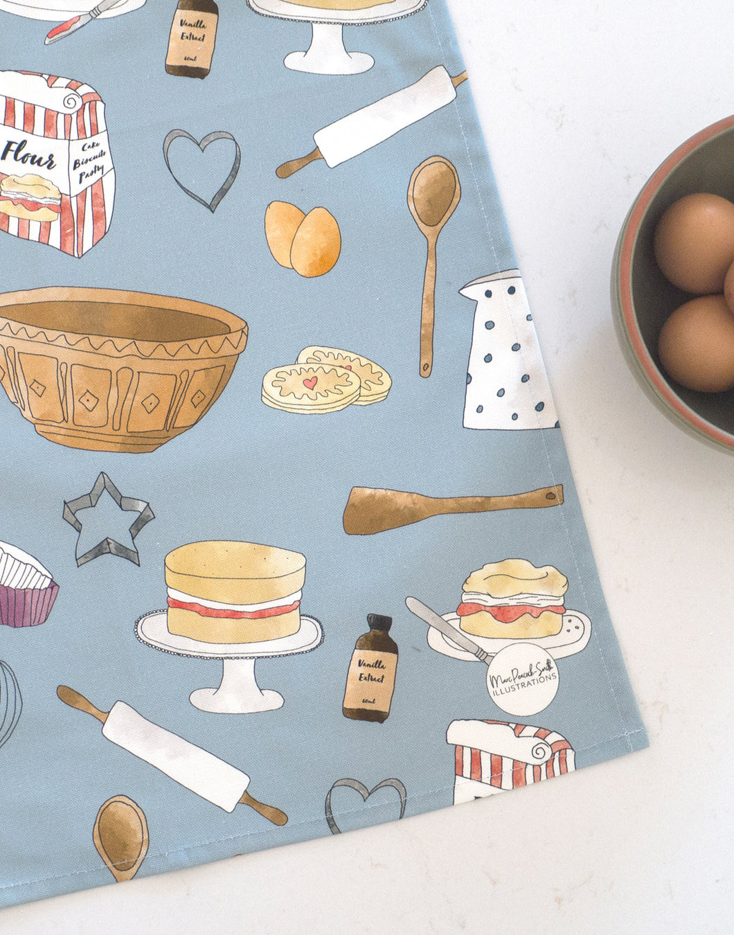 Baking Design Cotton Tea Towel