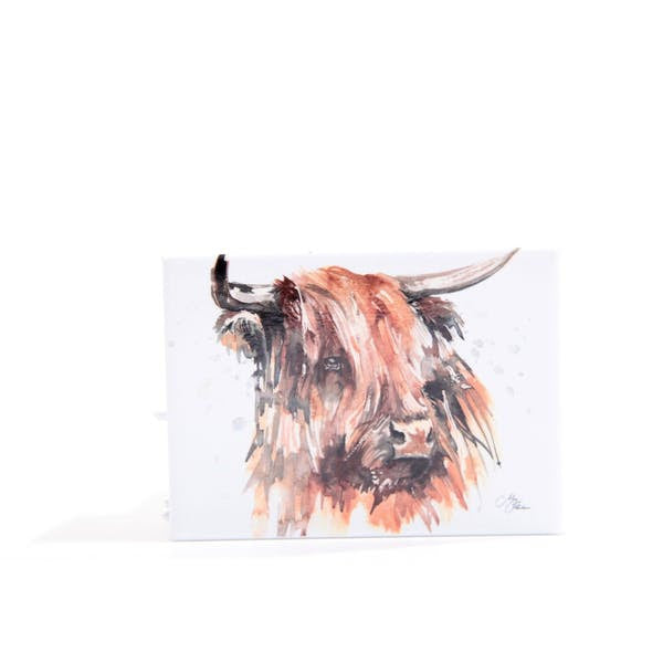 Highland Cow Fridge Magnet